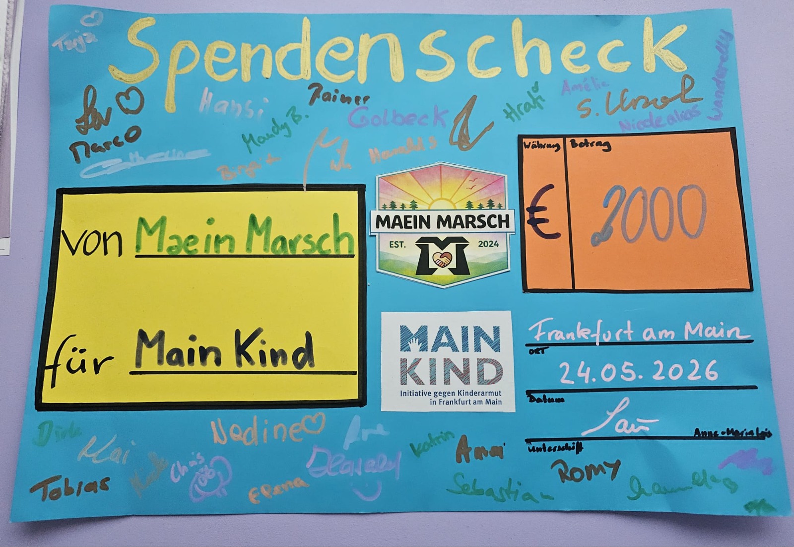 Spenden 2026